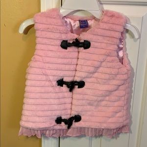 OK! Girls Pink Vest size 5